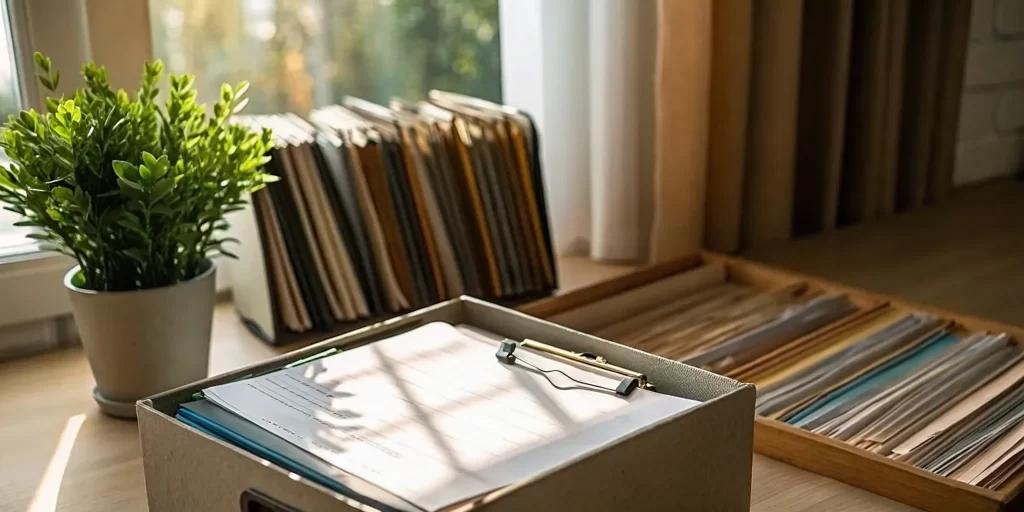 Retired couple reviewing an estate planning for retirees checklist